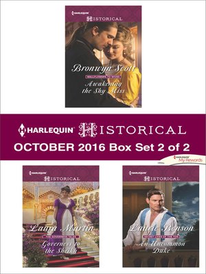 cover image of Harlequin Historical October 2016, Box Set 2 of 2